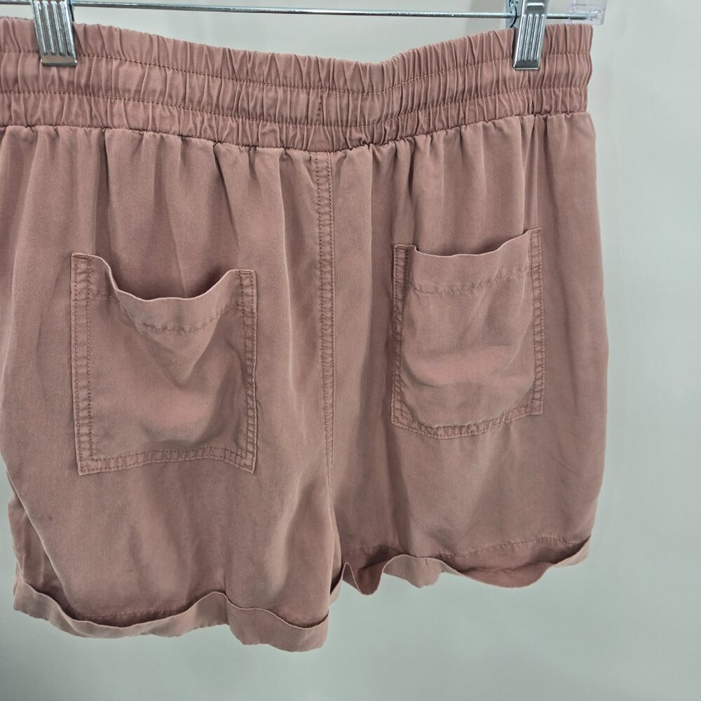 Universal Threads Pink Lyocell Pull On Drawstring Shorts Size Small - Picture 9 of 13